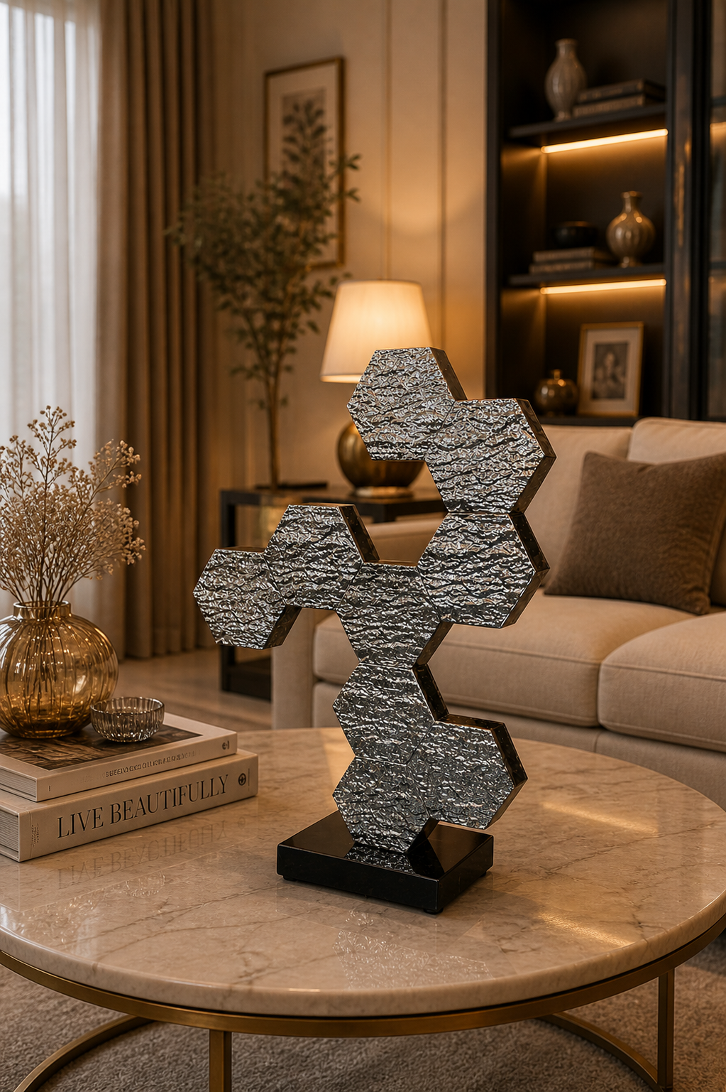 Hexa Form Sculpture