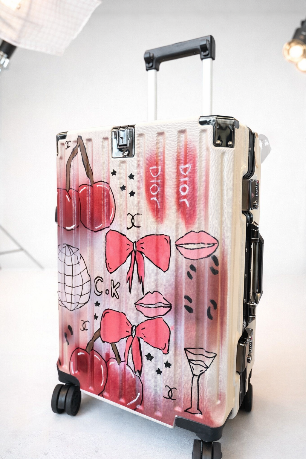 Coquette suitcase