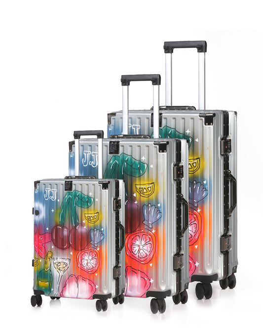 Tropical suitcase- 3pcs