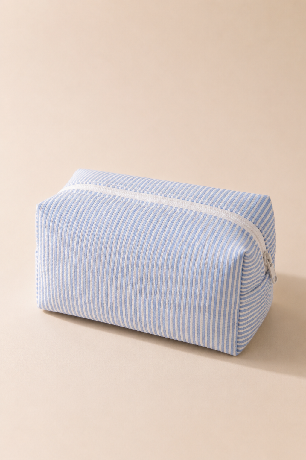 Baby Blue Makeup Pouch
